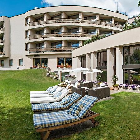 Quadratscha Alpenhotel Samedan Extérieur photo