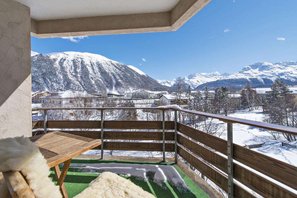 Quadratscha Alpenhotel Samedan Extérieur photo