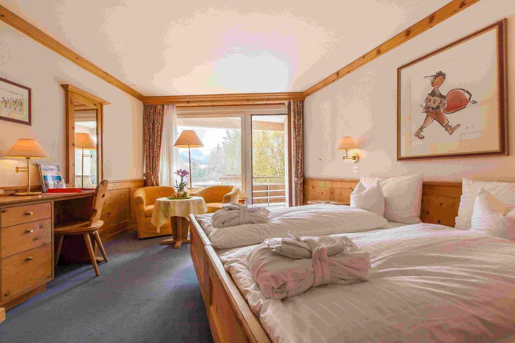 Quadratscha Alpenhotel Samedan Extérieur photo