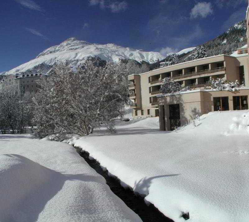Quadratscha Alpenhotel Samedan Extérieur photo